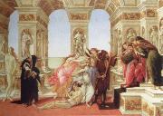 Sandro Botticelli calumny of apelles Germany oil painting artist